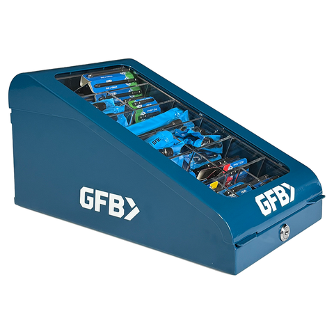 GFB Half Size Counter Mechandiser - Inc. 170 pcs Barcoded Pack Stock