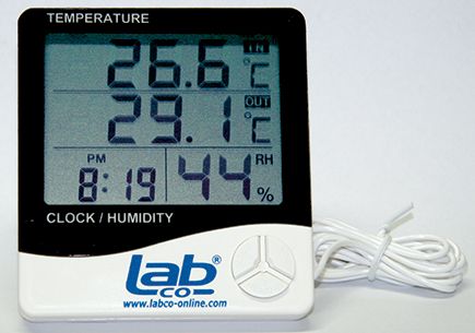 NEW Product Alert - LabCo Digital Thermometer and Hygrometer