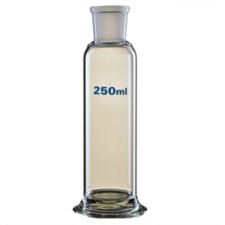 Bottle Wash Gas Bottle Only 100mL - 29/32 - With Base