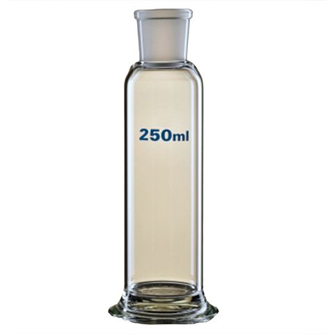 Bottle Wash Gas Bottle Only 100mL - 29/32 - With Base