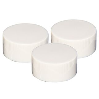 Cap for Vial Scintillation - White - Foil Wadded - 22mm (R3)