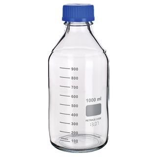 Bottle Reagent Boro Clear 50mL LabCo - 3.3 Borosilicate Glass (Clear) - GL32 neck