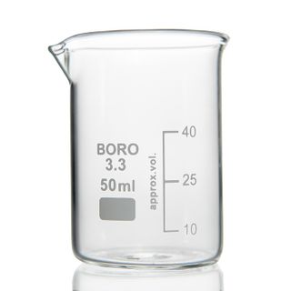 Beaker Low Form Boro 50mL LabCo