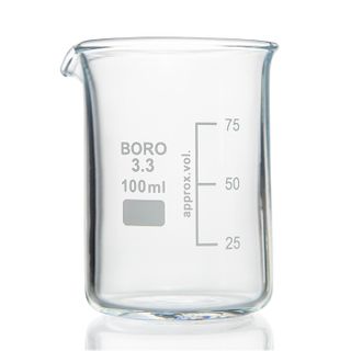 Beaker Low Form Boro 100mL LabCo