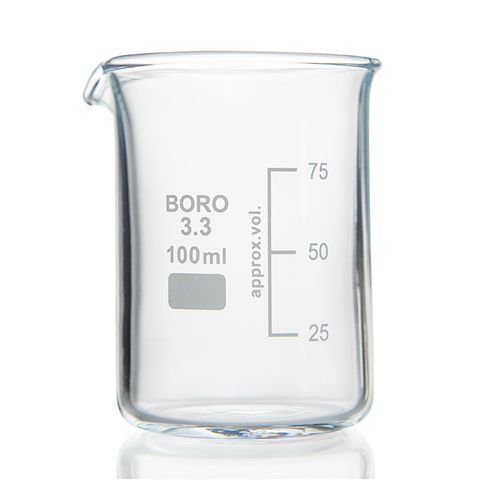 Beaker Low Form Boro 100mL LabCo