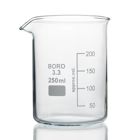 Beaker Low Form Boro 250mL LabCo