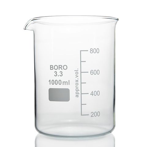Beaker Low Form Boro 1,000mL LabCo