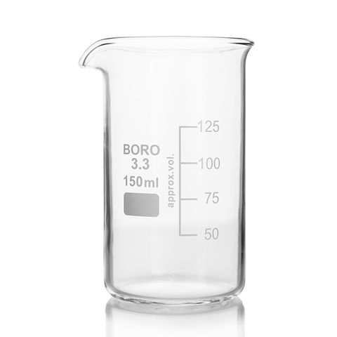 Beaker Tall Form Boro 150mL LabCo