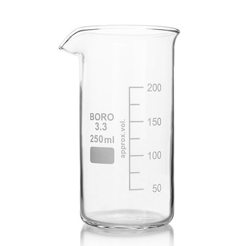Beaker Tall Form Boro 250mL LabCo