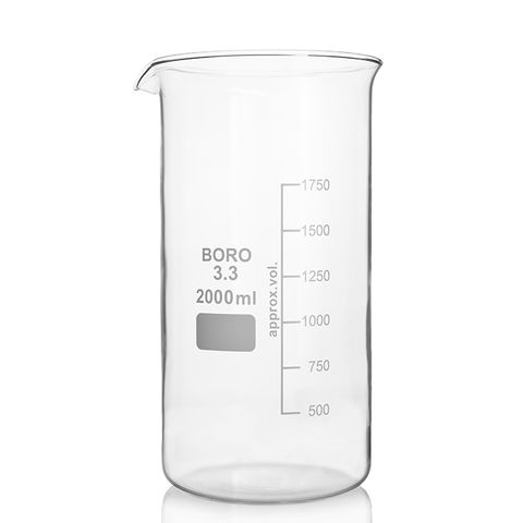 Beaker Tall Form Boro 2,000mL LabCo