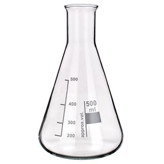 Flask Erlenmeyer Boro N/N 50mL LabCo - Narrow Neck - Neck ID: 16mm