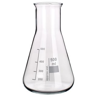 Flask Erlenmeyer Boro W/N 50mL LabCo - Wide Neck - Neck ID: 28mm