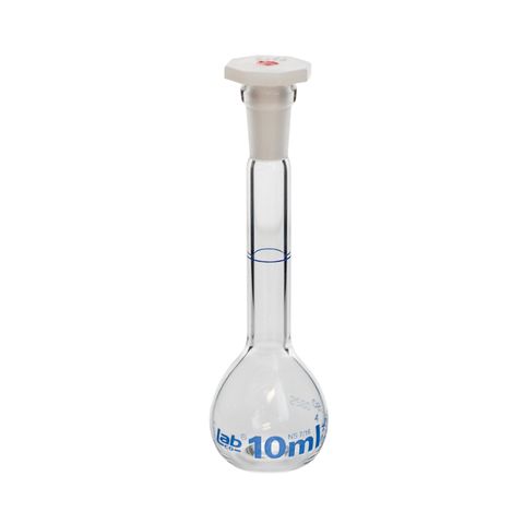Flask Volumetric Clear 10mL