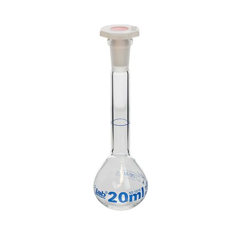 Flask Volumetric Clear 20mL