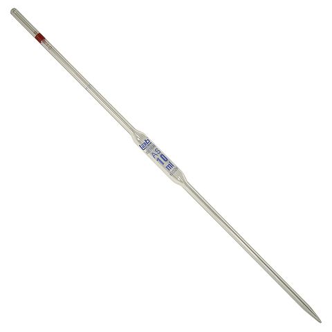 Pipette Volumetric Class AS 1mL - Supplied straight w/o bulb