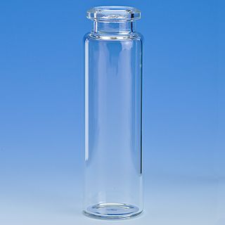 Vial Headspace Flat Bottom Tapered Finish 20mL