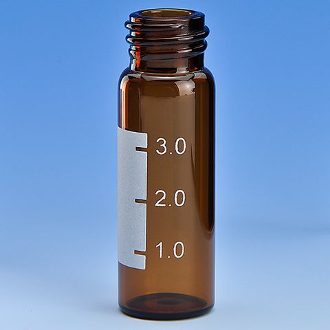 Vial Chromatography 4mL Amber With Writing Patch -  Screw Cap 13-425 sold separately