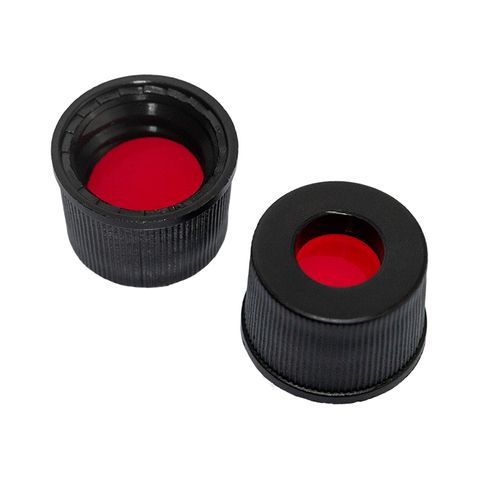 Cap Screw 8-425 PTFE/Silicone/PTFE Lined - Black - PP