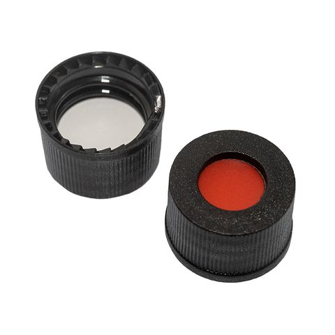 Cap Screw 10-425 PTFE/Silicone Lined - Black - PP