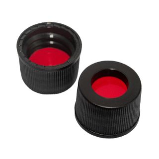 Cap Screw 10-425 PTFE/Silicone/PTFE Lined - Black - PP