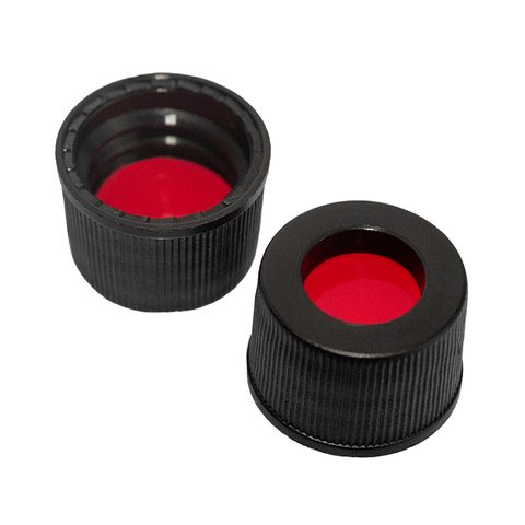 Cap Screw 10-425 PTFE/Silicone/PTFE Lined - Black - PP