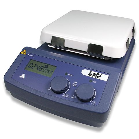 Stirrer Magnetic Hotplate 20L LabCo - Glass Ceramic Plate 184 x 184mm