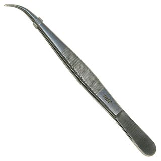Forcep Curved Sharp 115mm