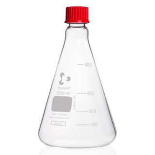 Flask Erlenmeyer Boro S/C 1,000mL DURAN