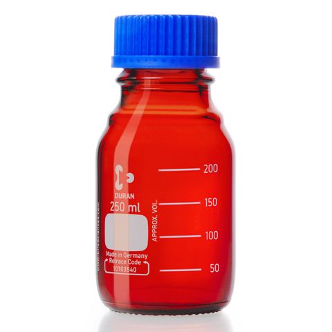 Bottle Reagent Boro Amber 250mL