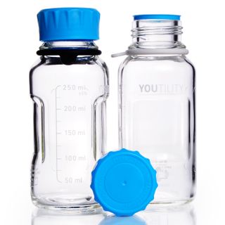 Bottle Youtility Clear Glass 250mL