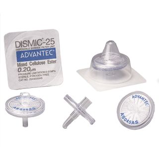 Filter Syringe 0.2um 25mm Mixed Cellulose Esters - Sterile, Individually Wrapped