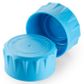 Cap Screw GL45 PP Cyan With Ergonomic Shape For Youtility Bottles DURAN