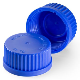 Cap Screw PP GL45 Blue DURAN