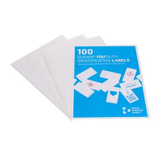 Label Self-Adhesive Polyester White - 36 x 70 mm