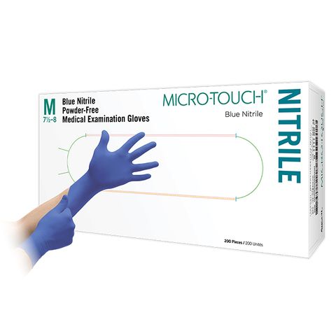 Glove Nitrile MICROTOUCH Blue X/Large
