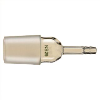 Adapter Tubing Cone Straight 14/23 - 6mm Hose Connection