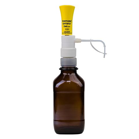 Dispenser Bottle Top OPTIFIX Basic 0.4-2mL - 0.1mL Graduations