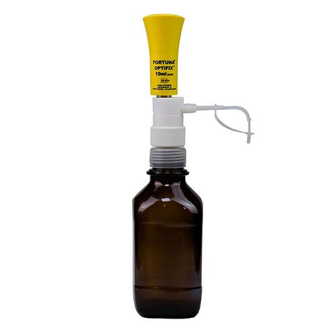 Dispenser Bottle Top OPTIFIX Basic 2-10mL - 0.2mL Graduations