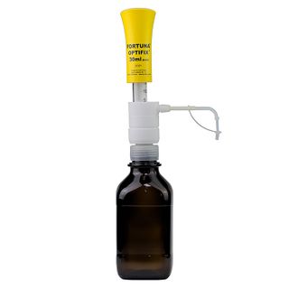 Dispenser Bottle Top OPTIFIX Basic 5-30mL - 0.5mL Graduations