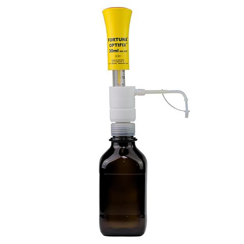 Dispenser Bottle Top OPTIFIX Solvent 5-30mL - 0.5mL Graduations
