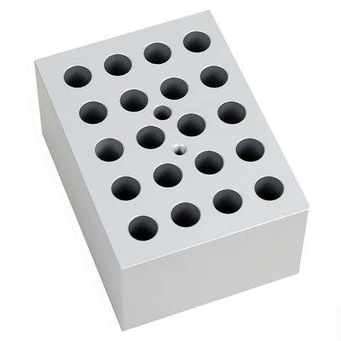 Block for Heater to suit 1.5 / 2.0 mL x 20 - Diameter: 10.2mm - Depth: 33mm