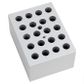 Block for Heater to suit 1.5 / 2.0 mL x 20 - Diameter: 10.2mm - Depth: 33mm