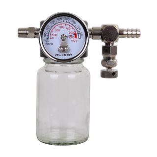 Pump Vacuum Accessory Glass Trap & Vacuum Regulator For Rocker 300C