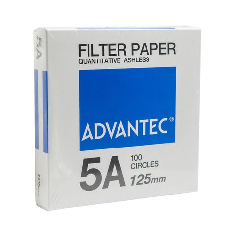Filter Paper Quantitative No. 5A 125mm