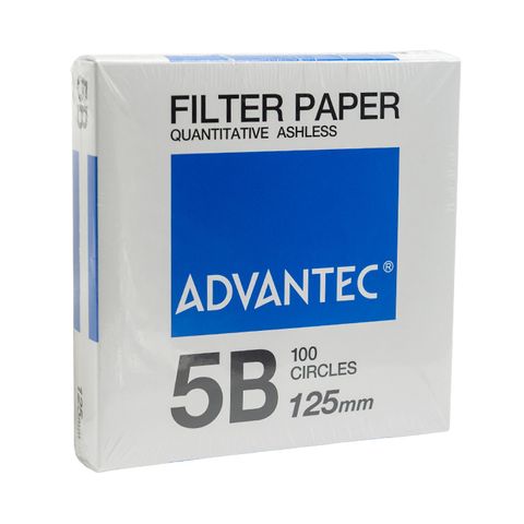 Filter Paper Quantitative No. 5B 125mm