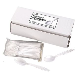 Spoon Disposable 15cm - Packed 20 per bag - Sterilised