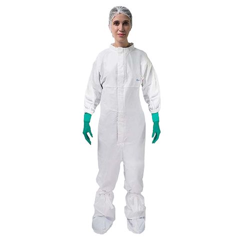 Coverall BioClean with Collar M - Non Sterile