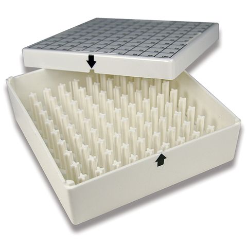 Rack Cryo 100 Place Cryovial 2mL - For Tubes: 2mL