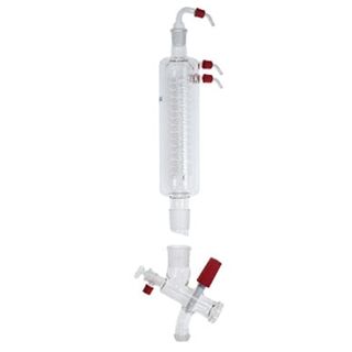 Evaporator Rotary Accessory RV10.5 - Vertical condenser with manifold and cut-off valve for reflux distillation ***EUD REQUIRED***