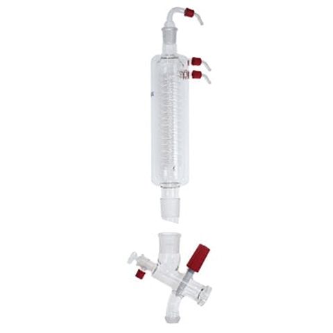 Evaporator Rotary Accessory RV10.5 - Vertical condenser with manifold and cut-off valve for reflux distillation ***EUD REQUIRED***